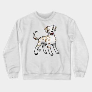 Dog - Dalmatian - Liver Crewneck Sweatshirt